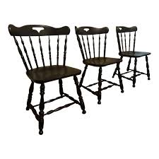 Vintage S Bent Brothers Colonial Windsor Chairs Set Of 3 Chair Set Chair Windsor Chair