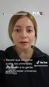 This is Nicholette, she was just picked up a couple days ago by a rival  cartel (you can look the kidnapping video up) and this is the video they  made her publish hours ago. She’s basically saying she ...