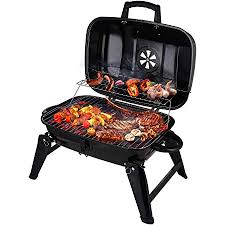 Seal up the grill with nomex strips. Amazon Com Cusimax Charcoal Grill Portable Grill Bbq And Smoker With Lid Folding Tabletop Grills For Camping Patio Backyard And Anywhere Outdoor Cooking 18 Inch Black Home Improvement