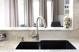 gorgeous quartz sink! {kitchen remodel