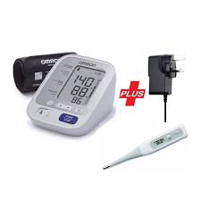 Many popular models also offer a memory function that stores previous readings, so tracking fluctuations in blood pressure is much easier. Buy Omron Blood Pressure Monitor M3 Omron Thermometer A C Adaptor Online Lulu Hypermarket Uae