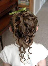 Pin By Bo Schiele On Things For Punkies Flower Girl Hairstyles Hair Styles Girl Hairstyles