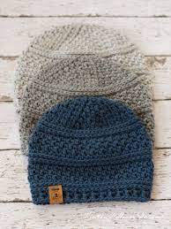 Seed Stitch Beanie Crochet Hat Pattern Kirsten Holloway Designs Crochet Mens Hat Crochet Crochet Hats