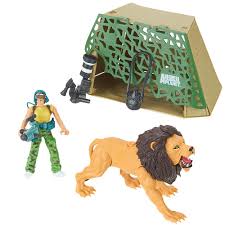 Animal Planet African Adventure Playset Lion Lion Toys Playset Animal Planet
