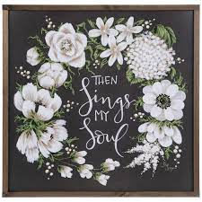 Maybe you would like to learn more about one of these? Then Sings My Soul Wood Wall Decor Hobby Lobby 1798503