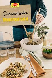 Orientalischer Blumenkohlsalat Rezept In 2020 Blumenkohlsalat Rezepte Lecker