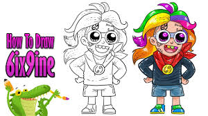 Check spelling or type a new query. How To Draw 6ix9ine Step By Step Myhobbyclass Com Learn Drawing Painting And Have Fun With Art And Craft