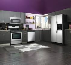Rich purple kitchen cabinets make a bold statement, offering dynamic contemporary contrasts and monochromatic color schemes, white and purple kitchen accessories and kitchen cabinets designs. Walls Delete Ideas Kitchen Purple Wall Color Grey Cabinets For With White Purple Kitchen Walls Purple Kitchen Decor Purple Kitchen