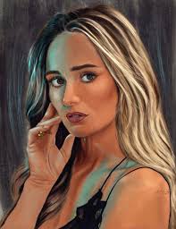 Digital paintings, drawings, fractals, effects, layering techniques and more. Digital Painting Portrait Digital Arts By Azizah Shehata Artmajeur