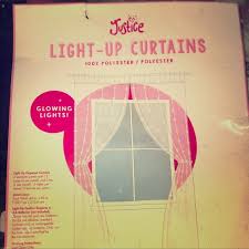 Justice Accents Justice Lightup Curtains New Poshmark