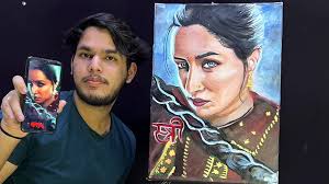 Glitter Art ✨ Dream of Everyone ❤️ #Glitterpainting #Special