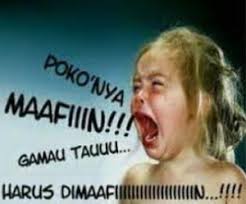 Hanya cicilan dan tagihan yang mampu. Gambar Status Fb Gokil Lucu Pokoknya Harus Maafin