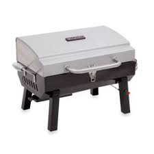 Push the instastart ignition button for matchless lighting, then select your heat with the precise temperature control of adjustable burners. Coleman Roadtrip 225 Portable Table Top 2 Burner Propane Grill Bed Bath Beyond