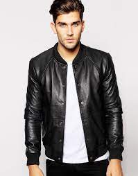 Barney S Bomber Jacket At Asos Com Jacken Models Lederpflege