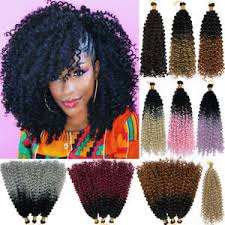 For a crochet braiding, the hair comes in single strands that are often referred to as bulk. Uk Real Water Wave 14 Freetress Synthetic Crochet Braiding Hair Extensions Myl Ebay