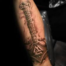 70 Mjolnir Tattoo Designs For Men Hammer Of Thor Ideas Looking for the perfect tattoo design? 70 mjolnir tattoo designs for men