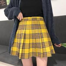 Black And Yellow Checkered Skirt Maniacal Grunge Yellow Plaid Mini Skirt Plus Size Yellow Plaid Skirt Yellow Skirt Outfits Plaid Mini Skirt