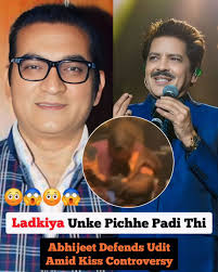 After singer Udit Narayan faced immense backlash for kissing woman during  one of his concerts, singer Abhijeet Bhattacharya spoke in his defence of  Udit. Speaking to News18 Showsha, Abhijeet said, "Udit is