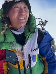 HEARTBREAK TO HISTORY 💔❄️! , Everest’s fury tested us with brutal weather  this year 🌪️. , At 8138m, our leader’s words crushed me: “Cancel summit,  tycoon incoming!” 😱 , But my mission roared louder 💜: ...