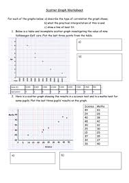 In addition, this drawing lines of best fit worksheet comes with attached answers, making checking and marking work easy and efficient. Scatter Graphs Worksheet Ks3 Gcse Teaching Resources