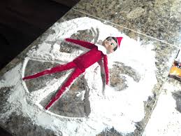 Elf On The Shelf Snow Angel Elf On The Shelf Elf Snow Angels