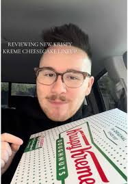 @Krispy Kreme has three brand new cheesecake inspired doughnuts that all  put