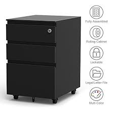 Custom cut to length metal file bars, rails and rods for any cabinet drawer. 3 Drawer Filling Cabinet Metal Vertical File Cabinet With Hanging File Frame For Legal Letter File Install Free Anti Tilt Design And Lockable System Office Rolling File Cabinet Black Buy Online In Antigua And Barbuda