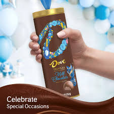 Each candy is made with the best ingredients, providing you with a decadent, delicious treat, and beautiful valentine's day gift. Amazon Com Dove Milk Chocolate Truffles Gift 6 Ounce Tin Tube Pack Of 2 Grocery Gourmet Food