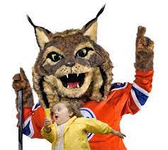 Hunter, the organization's very first mascot. Edmonton Oilers Mascot Mascot Every City