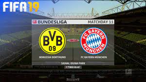 Der 1900 gegründete fc bayern münchen ist der rekordmeister der bundesliga. Fifa 19 Borussia Dortmund Vs Fc Bayern Munchen Signal Iduna Park Youtube