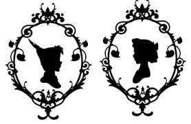Papercut Silhouettes Of Isabel Talsma Disney Silhouette Art Peter Pan Silhouette Disney Silhouettes