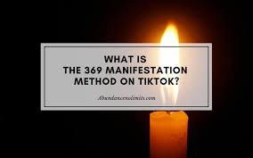 Maybe you would like to learn more about one of these? What Is The 369 Manifestation Method On Tiktok