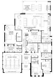 Floor Plan Friday Excellent 4 Bedroom Bifolds With Integrated Entertaining Space Floor Plans Floor Plan 4 Bedroom Bedroom House Plans