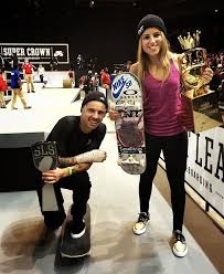 Illustration of a real life beautiful brazilian skater leticia bufoni. Mickdeath