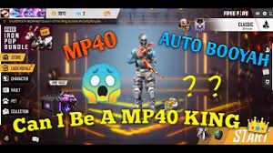Watch me stream free fire on omlet arcade! Can I Be A Mp40 King Garena Free Fire Gameplay Youtube