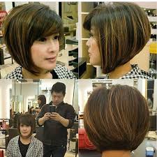 Gaya rambut graduated bob ala polwan. Pin Auf Far East