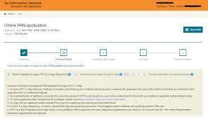 How To Apply For Pan Card Online New Uti Nsdl Application Process