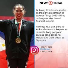 It serves as an inspiration to all filipino athletes that getting gold in the olympics is no longer a dream but a reality. Facebook