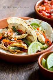 Delicious Chicken Fajitas Recipe For Fajitas Tacos Or Salad Bestrecipebox Fajita Recipe Chicken Fajita Recipe Easy Chicken Fajitas