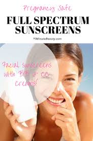 It prevents the damage and burns related to over exposure to the sun and reducing one well, maybe. Pregnancy Safe Facial Sunscreens Bb And Cc Creams 15 Minute Beauty Fanatic
