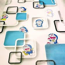 Buat sketsa dari ide tersebut pada kertas sebelum diterapkan pada dinding. Lukisan Dinding Kamar Doraemon Simple Cikimm Com