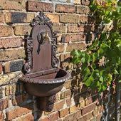 Waschbecken Wandbrunnen Garten Eisen Grunderzeit Antik Stil Brunnen Blume Wandbrunnen Wasserzapfstelle Und Gartenbrunnen