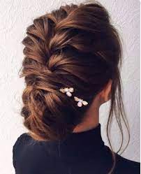 Chignon pour tous les jours cheveux mi. Epingle Sur Coiffures