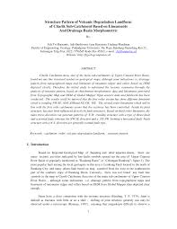 Cari kode pos desa, kelurahan, kecamatan, kota, kabupaten, dan propinsi seluruh indonesia. Http Pustaka Unpad Ac Id Wp Content Uploads 2015 11 Structure Pattern Of Volcanic Degradation Landform Pdf