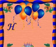 Yellow Blue Balloons Birthday Images Belated Birthday Wishes Happy Birthday Pictures