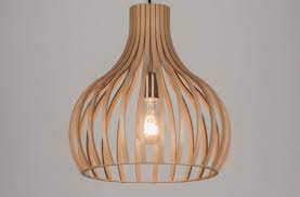houten hanglamp serie 100 hanglamp eetkamertafel lamp slaapkamer verlichting