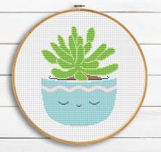 Free cactus cross stitch pattern. Cactus Cross Stitch Pattern Cute Pattern Pdf Funny Cross Etsy Cactus Cross Stitch Easy Cross Stitch Patterns Cross Stitch Funny