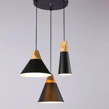 We love modern hanging lights, from kitchen pendants to decorative pendants, by the best names in modern design. China Modern Simple Creative Restaurant Bar Personality Solid Wood Aluminum Chandelier Led Pendant Lamps China Pendant Lighting Led Pendant Lamps