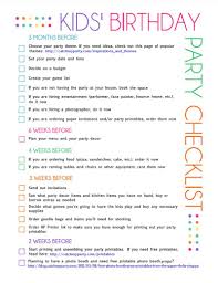 Birthday Party Planning Checklist Printable Free Printable Kids Party Planning Checklist Birthday Party Planner Party Planning Checklist Kids Party Planning
