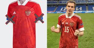Russia 2020 21 Home Kit Released New Design After Serbia Flag Controversy Footy Headlines